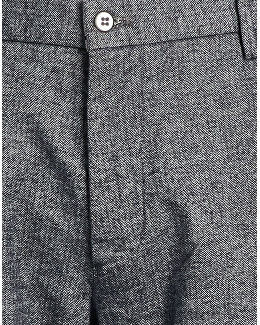 Mason's Gray Midnight Pants Cotton, Elastane for men