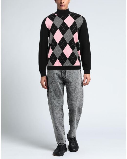 Sun 68 Black Turtleneck for men