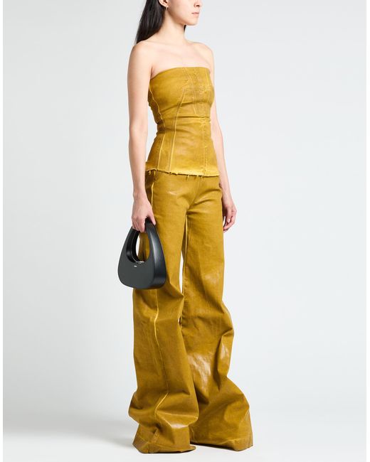 Top Rick Owens de color Metallic