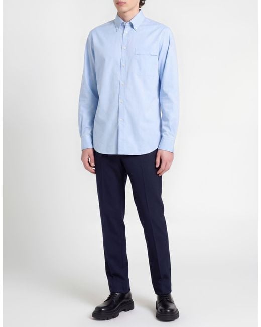 Valentino Garavani Blue Sky Shirt Cotton for men