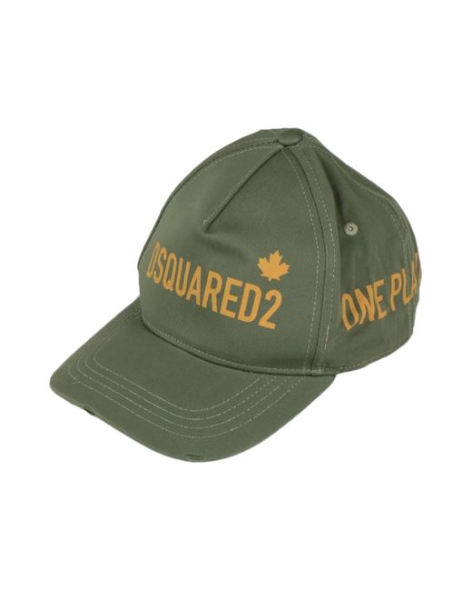 DSquared² Green Hat for men