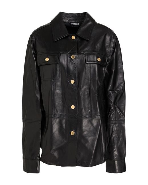 Tom Ford Black Jacket Lambskin