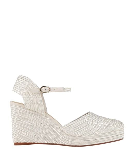 Castaner White Espadrilles
