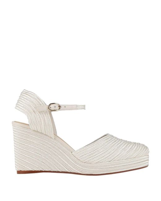 Castaner White Espadrilles