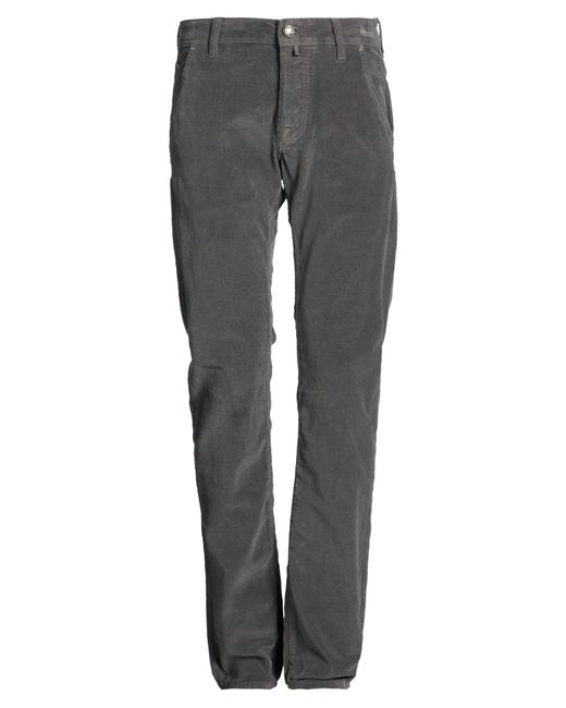 Jacob Cohen Gray Pants Cotton, Elastane, Polyester for men