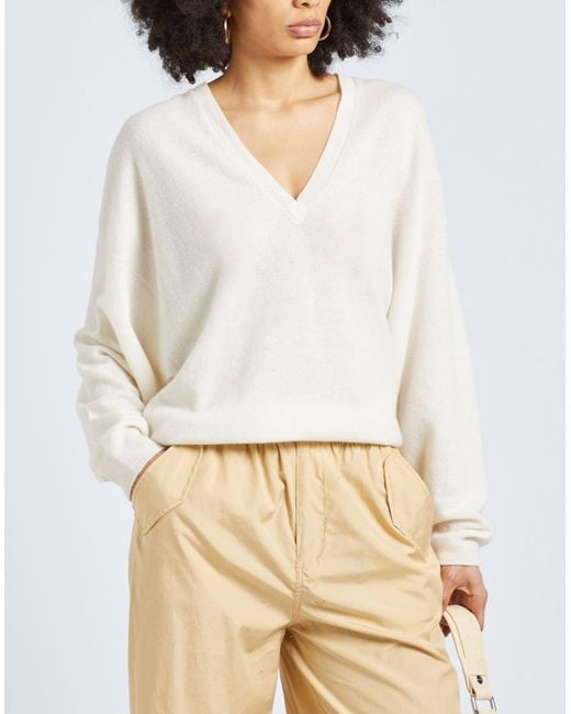 Alysi White Sweater