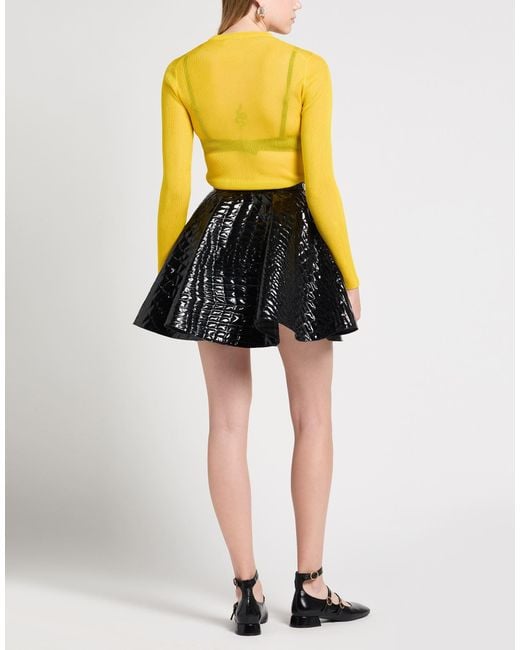 Dolce & Gabbana Yellow Sweater Polyester
