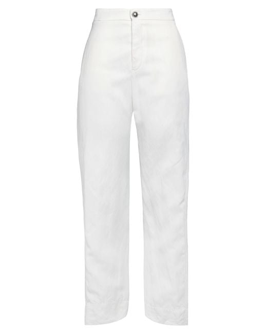 Pantalone di Jil Sander in White