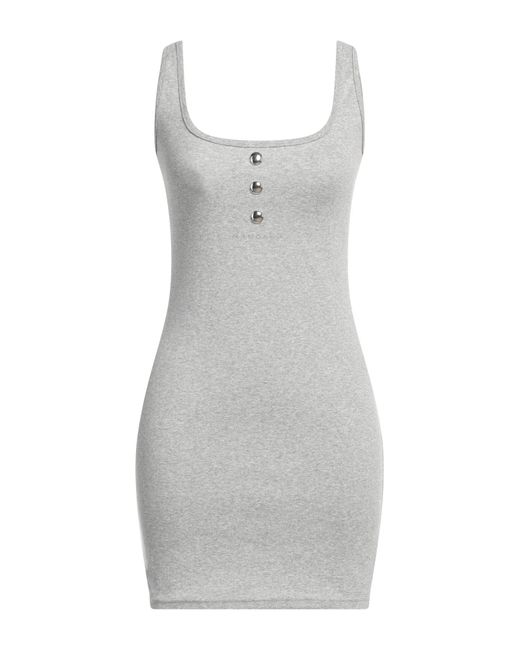 Mangano Gray Mini Dress