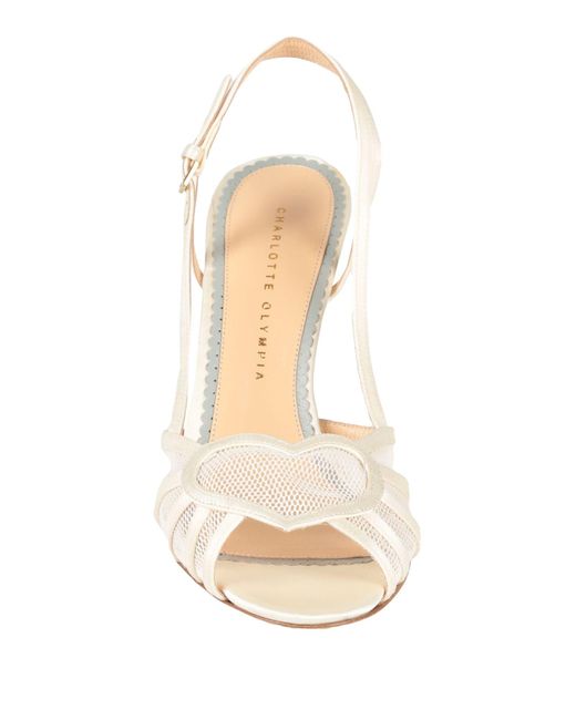 Charlotte Olympia Natural Sandale