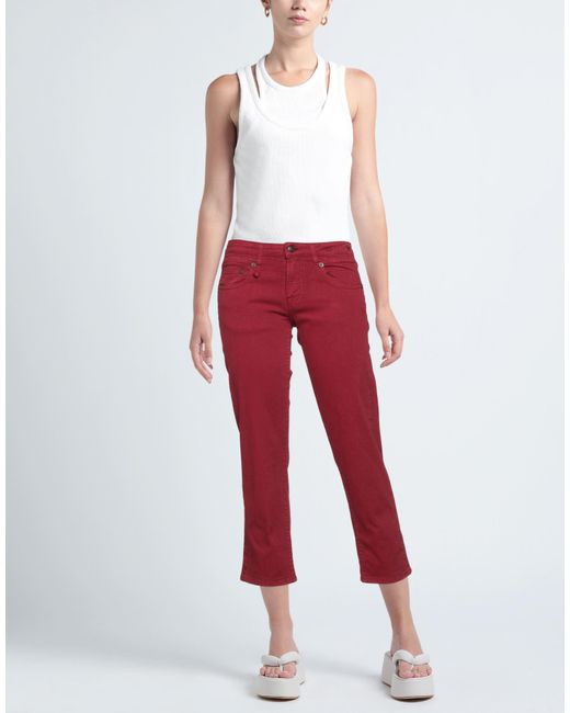 R13 Red Jeans