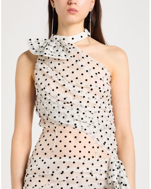 Minivestido Alessandra Rich de color White