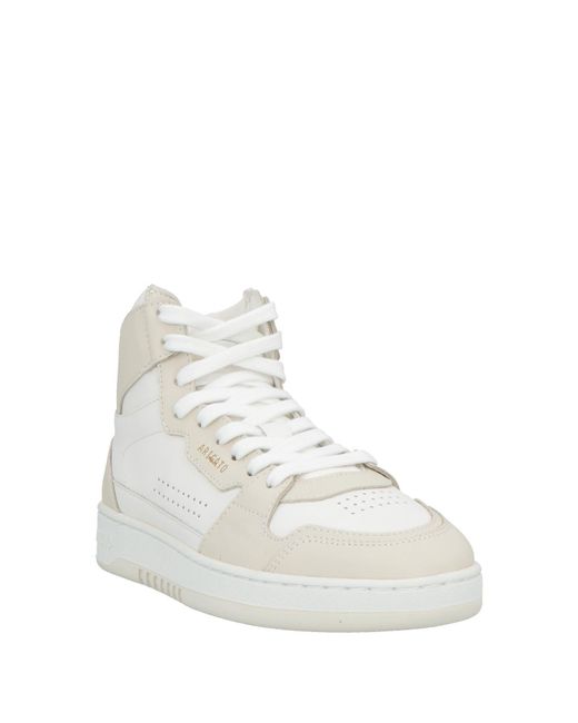 Axel Arigato White Sneakers Leather, Textile Fibers