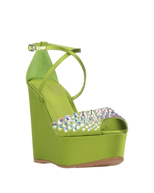 Le Silla Green Sandale