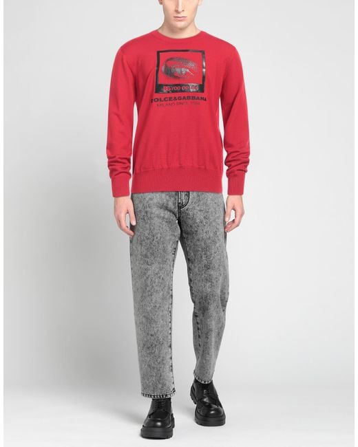 Pullover Dolce & Gabbana pour homme en coloris Red