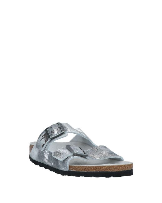 Birkenstock White Sandals Soft Leather