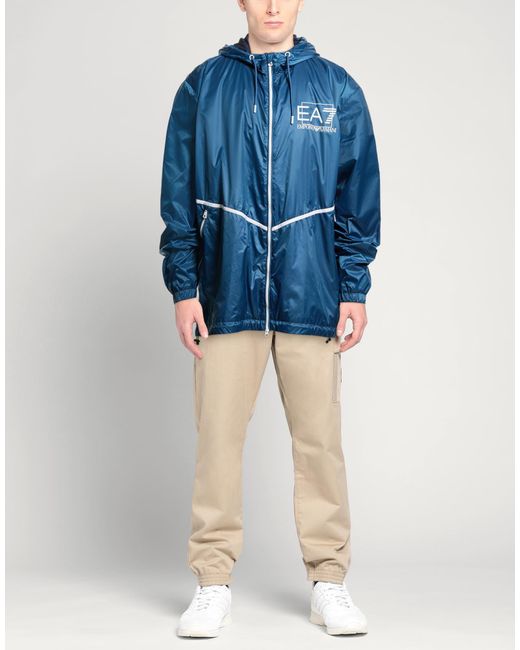 EA7 Blue Jackets for men