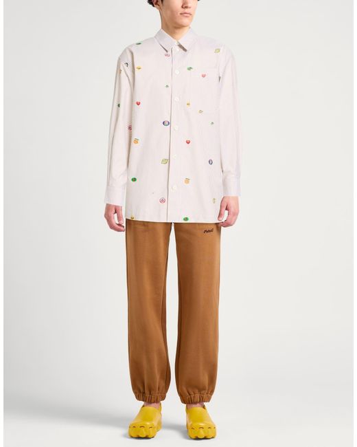 KENZO Natural Shirt Cotton for men