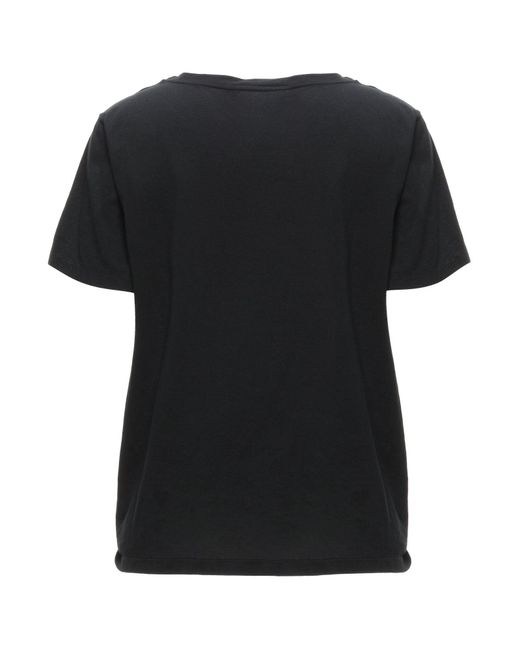 Zanone Black T-Shirt Cotton