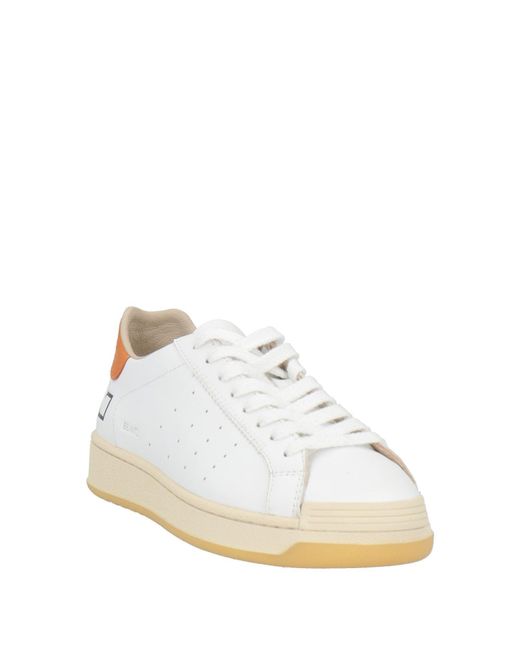 Date White Sneakers Leather