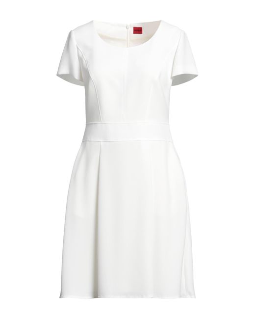 HUGO White Mini Dress