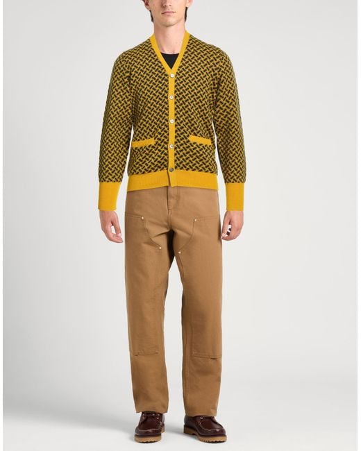 Drumohr Yellow Cardigans for men