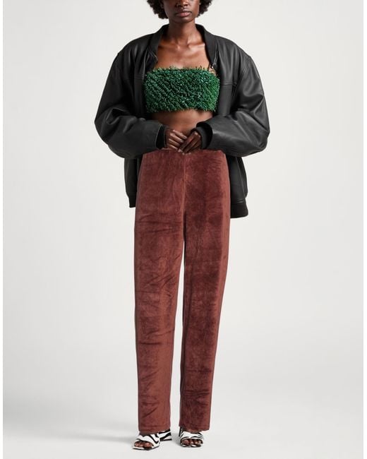 Fisico Red Pants Viscose, Polyester