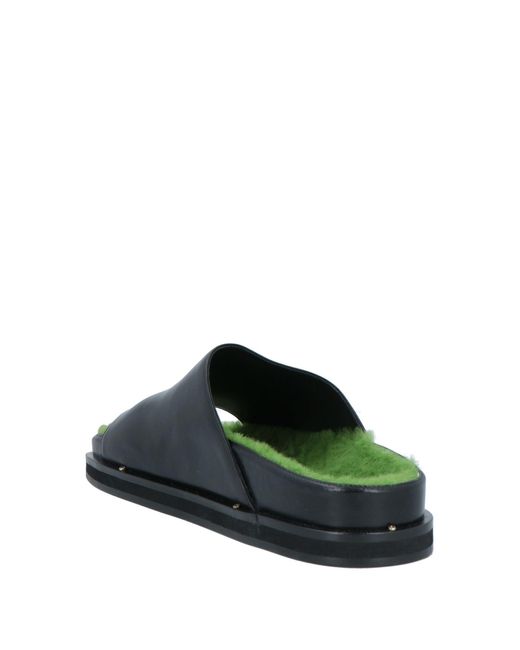 Wandler Green Sandals