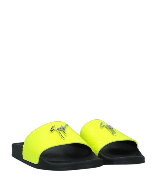 Giuseppe Zanotti Yellow Sandals for men