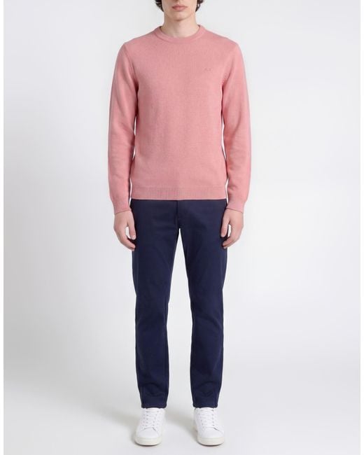 Pullover di Sun 68 in Pink da Uomo