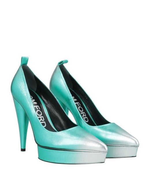 Tom Ford Green Pumps