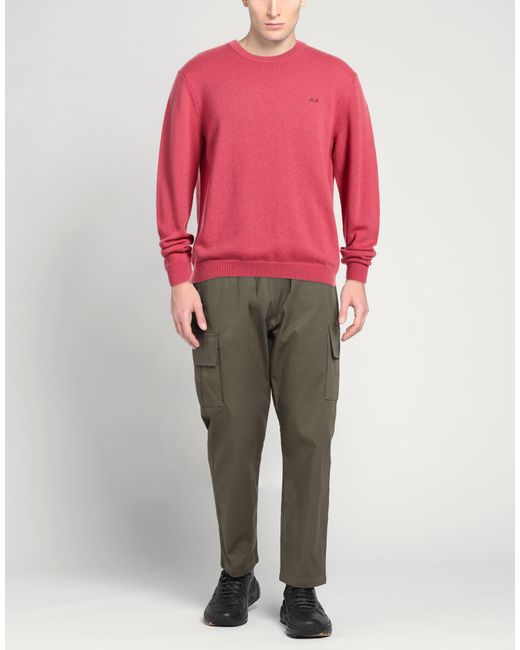 Pullover di Sun 68 in Pink da Uomo