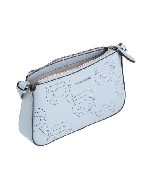 Karl Lagerfeld Blue Cross-Body Bag