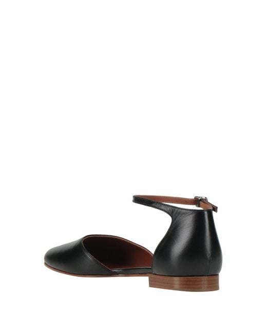Michel Vivien Black Ballet Flats