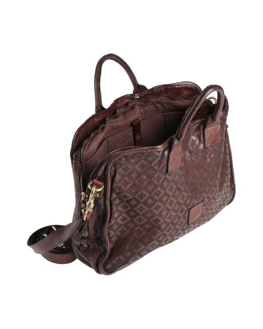 Bolso de mano Campomaggi de hombre de color Brown