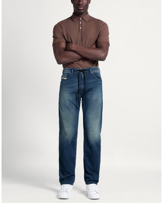 DIESEL Blue Jeans Cotton, Elastane for men