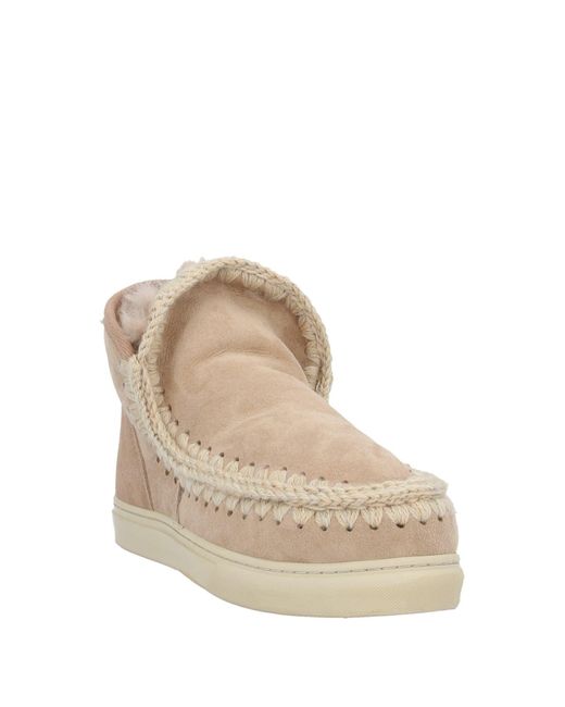 Mou Natural Ankle Boots