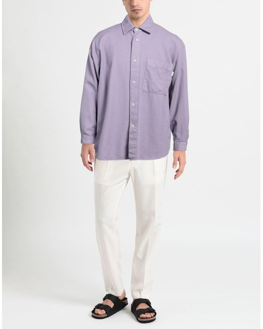 AMISH Purple Shirt for men
