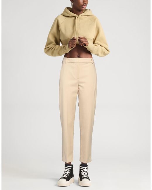 Tommy Hilfiger Natural Pants Polyester, Viscose, Elastane