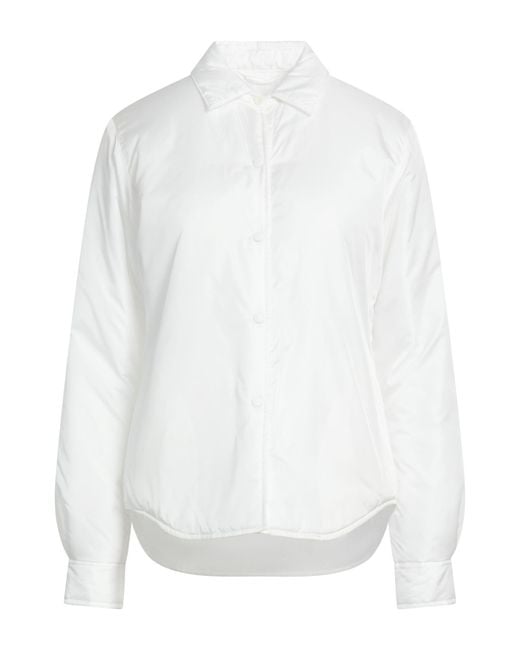 Aspesi White Jacket Polyamide