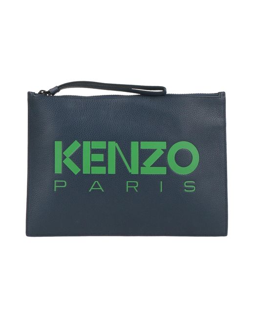 KENZO Green Handbag for men