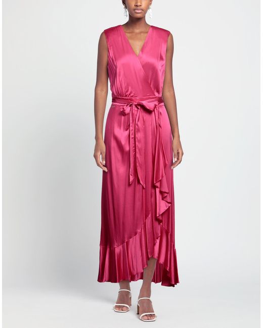 Pinko Pink Midi Dress
