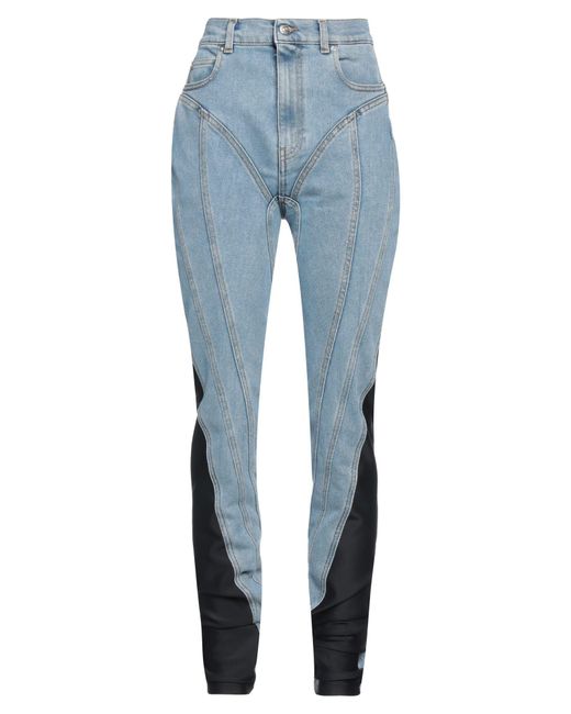 Mugler Blue Jeans