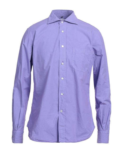 Jacob Coh?n Purple Lilac Shirt Cotton for men