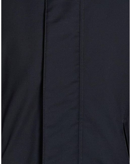 Camplin Blue Coat Polyester, Viscose, Polyurethane for men