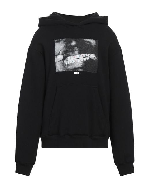 NAHMIAS Black Sweatshirt Cotton for men