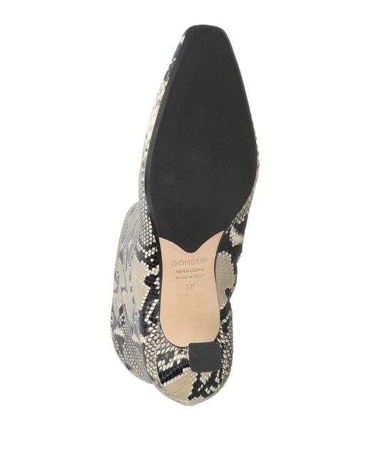 Dondup White Ankle Boots