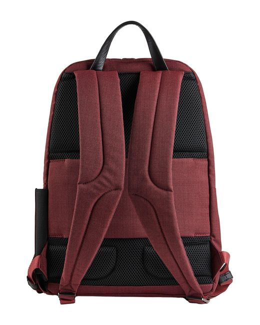 Piquadro Red Rucksack for men