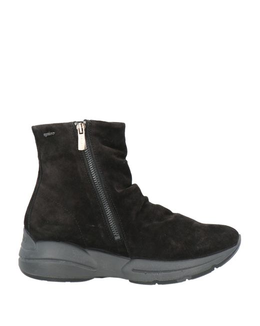 Igi&co Black Ankle Boots Leather