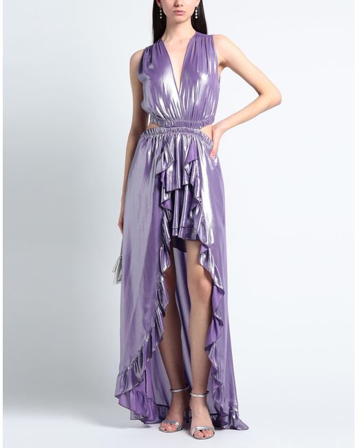 Soallure Purple Maxi Dress